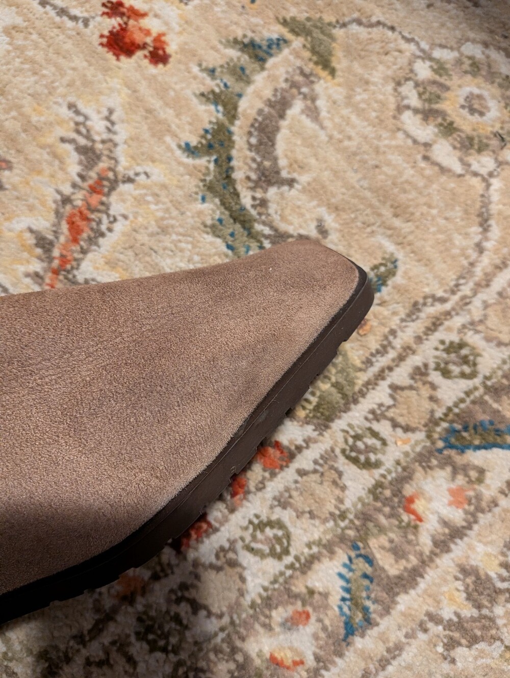 TOTEME Shearling-lined suede ankle boots - Picture 10 of 16